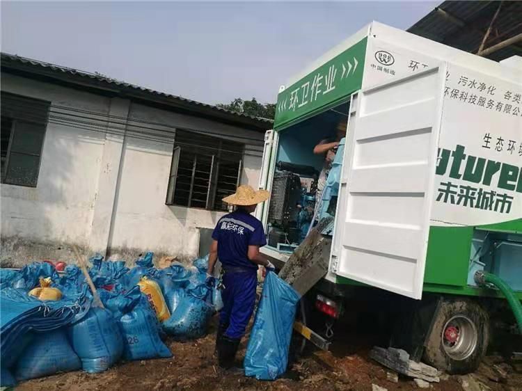 商丘工业污泥压干处理